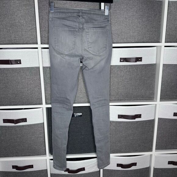 Old Navy Rockstar Built In SculptSkinny Jenas Gray Size 0 - Picture 4 of 10